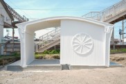 日本用3D打印技术建造了一个“火车站”