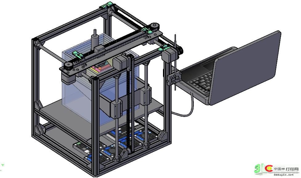 DIY全金属框架的3D打印机 - 3D网 - 11.JPG