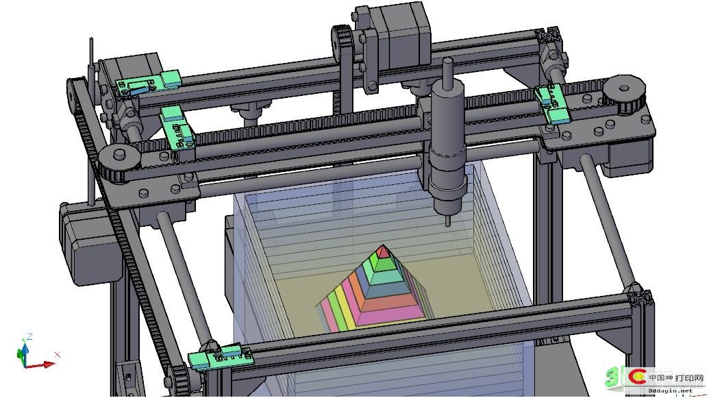 DIY全金属框架的3D打印机 - 3D网 - 12.JPG