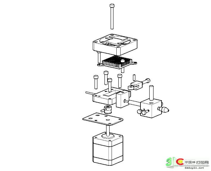 DIY全金属框架的3D打印机 - 3D网 - P3.JPG