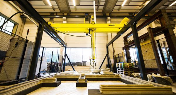 埃因霍温大学研发出大型建筑3D打印机