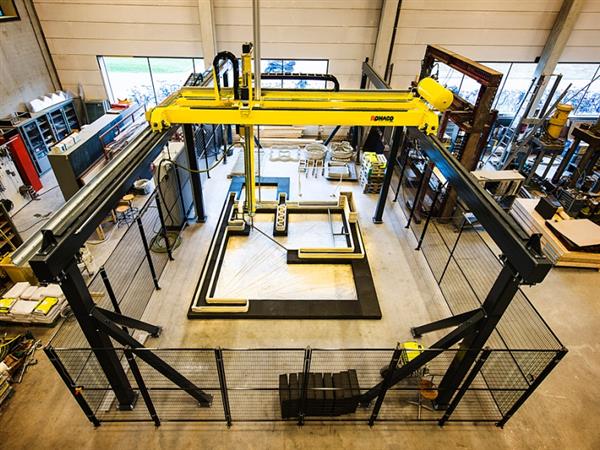 埃因霍温大学研发出大型建筑3D打印机