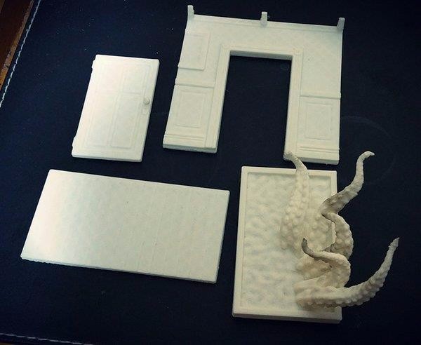 胆小勿点！3D打印还原经典恐怖小说