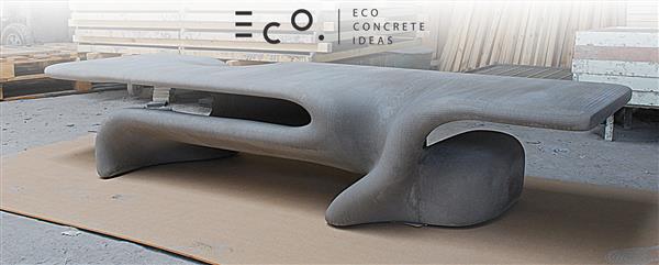 Eco公司使用纸材料3D打印高难度混凝土造型