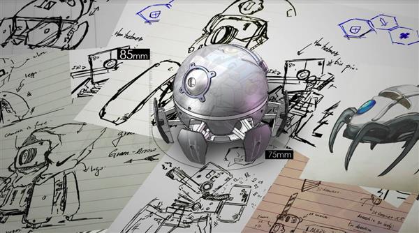 设计团队制造出史上最萌的3D打印机器人Xpider 设计团队制造出史上最萌的3D打印机器人Xpider