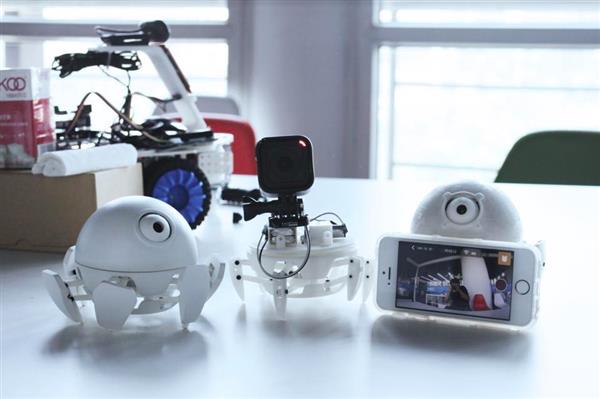 设计团队制造出史上最萌的3D打印机器人Xpider 设计团队制造出史上最萌的3D打印机器人Xpider