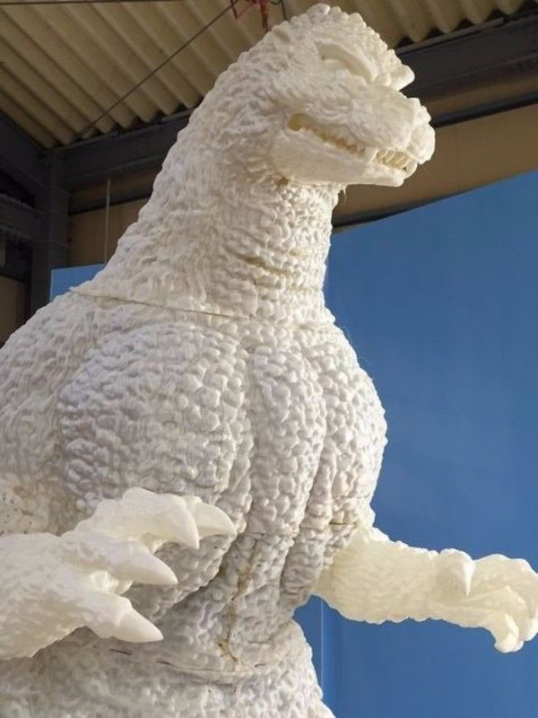 3D打印哥斯拉手办