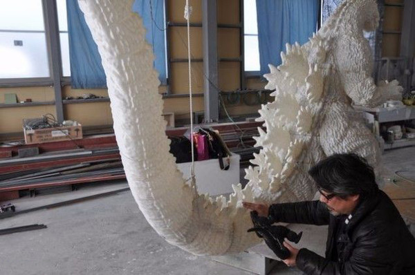 3D打印哥斯拉手办
