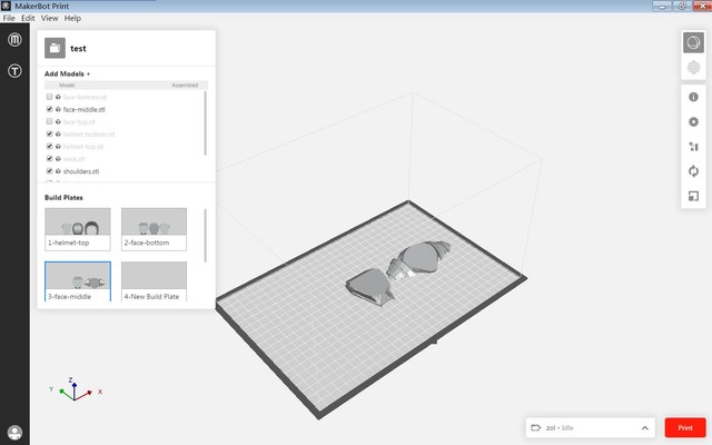 ɱȡ MakerBot R+ 3Dӡײ 