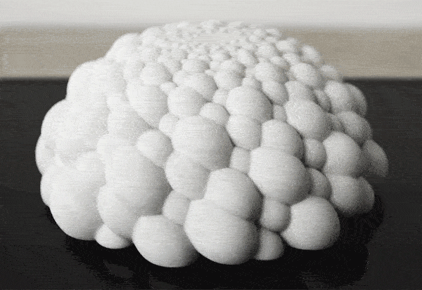 吓跑密集恐惧症者 3d打印神奇的花朵