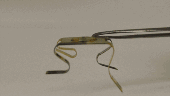点击打开原图 3D打印的”自折叠“电子器件:可应用于机器人!