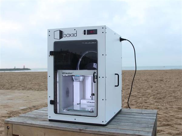 box3d 3D打印机外壳套件，消除了烟雾Kickstarter的目标