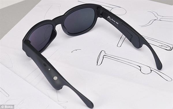 3D打印的Bose AR太阳镜看起来比Google Glass更酷 3D打印的Bose AR太阳镜看起来比Google Glass更酷