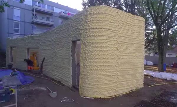 今年6月,法国的3D打印房屋Yhnova将迎来第一批居民 今年6月,法国的3D打印房屋Yhnova将迎来第一批居民