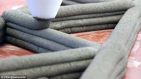 西班牙3D's concrete建筑3D打印机可以在8小时内打印平房 西班牙3D's concrete建筑3D打印机可以在8小时内打印平房