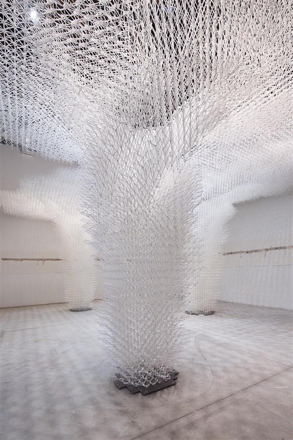 威尼斯雙年展驚現(xiàn)世界上最大3D打印結(jié)構(gòu)的“云端涼亭”，