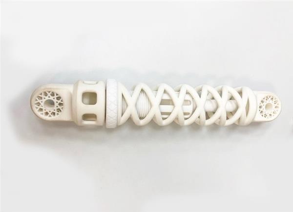 科思创使用3种不同的3D打印工艺生产减震器 科思创使用3种不同的3D打印工艺生产减震器