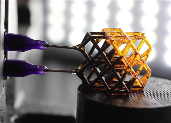 LLNL发明通过磁场变硬的3D打印的超材料