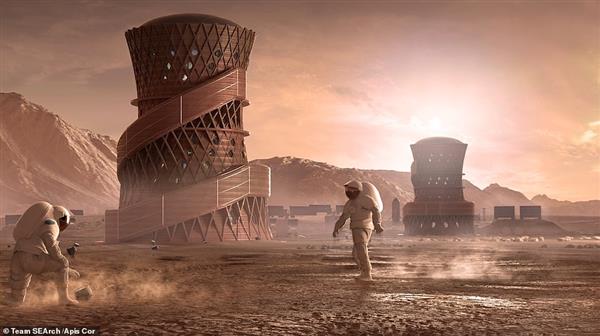 NASA公布了3D打印火星栖息地挑战赛决赛前三名作品 NASA公布了3D打印火星栖息地挑战赛决赛前三名作品