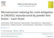 基于扫描策略驱动微结构调整，减少3D打印CM247LC合金涡轮叶片开裂
