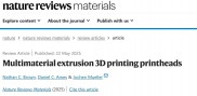 多材料3D打印-墨水直写：Nature Reviews Materials