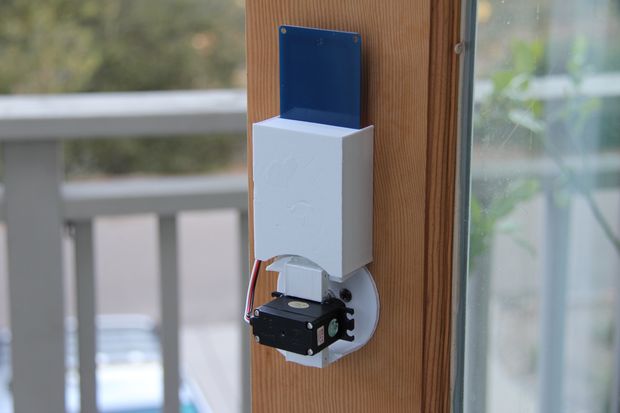 Picture of NFC Door Lock with the Qduino Mini (under $100)