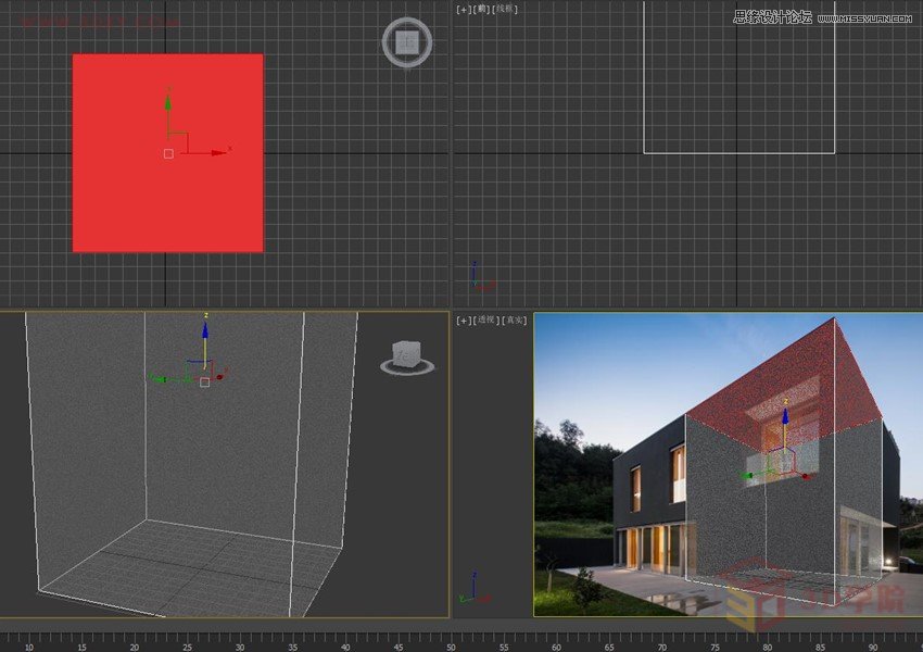 3DMAX巧用透视匹配给照片建模,PS教程,思缘教程网