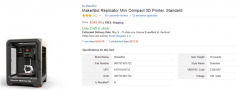 <b>Makerbot 3DӡٽۣReplicator Mini 799Ԫ</b>