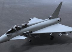 欧洲战斗机 STL文件下载（3D打印模型）