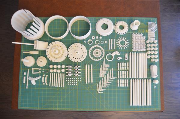 创客3D打印出20世纪40年代机械计算器 创客3D打印出20世纪40年代机械计算器