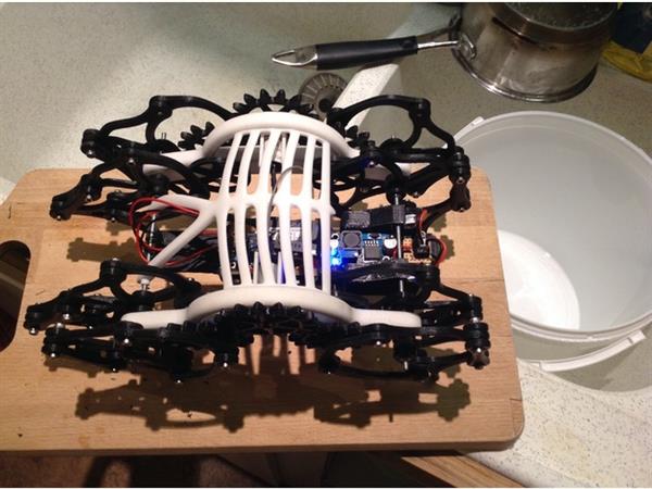 3D打印机器人实现超流畅的步态 3D打印机器人实现超流畅的步态