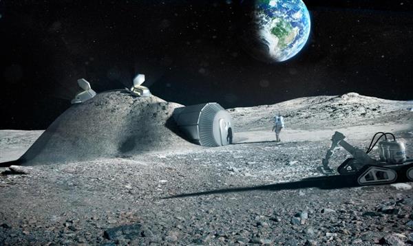 欧洲航天局目标:2030年实现3D打印月球村 欧洲航天局目标:2030年实现3D打印月球村