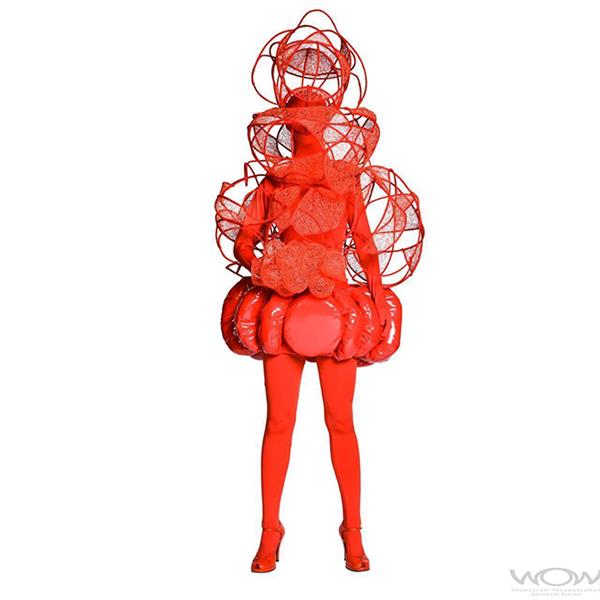 澳大利亚小姐Gabrielle Keaton穿3D打印服装到世界决赛(图) 澳大利亚小姐Gabrielle Keaton穿3D打印服装到世界决赛(图)