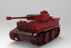 主战坦克 STL文件下载（3D打印模型）