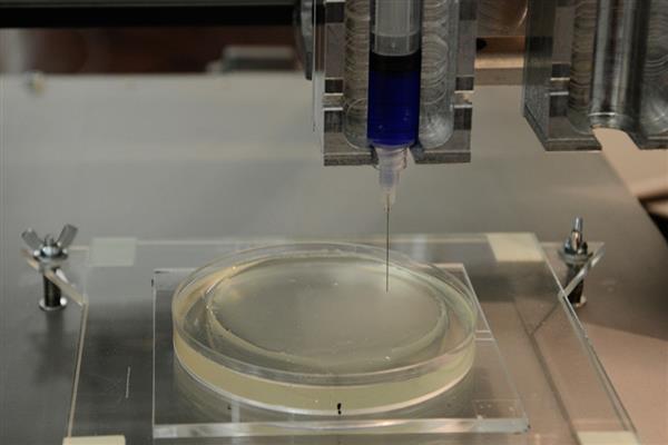 研究人员使用开源的Vitaprint生物3D打印机打印耳形血管 研究人员使用开源的Vitaprint生物3D打印机打印耳形血管