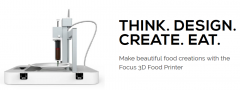 可以实现烹饪个性化的食品3D打印机 byFlow