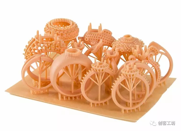 3D打印机制造首饰