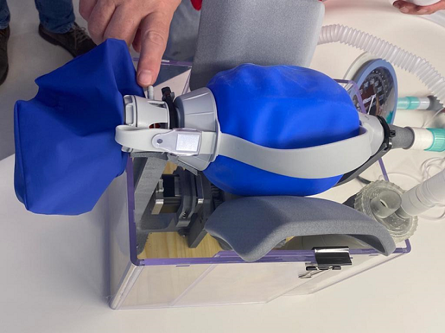 现场呼吸机,包括采用HP MJF 3D打印制成的零件 现场呼吸机,包括采用HP MJF 3D打印制成的零件