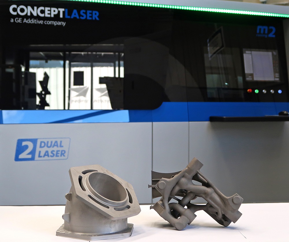 在Concept Laser M2上打印3D打印钛零件 在Concept Laser M2上打印3D打印钛零件