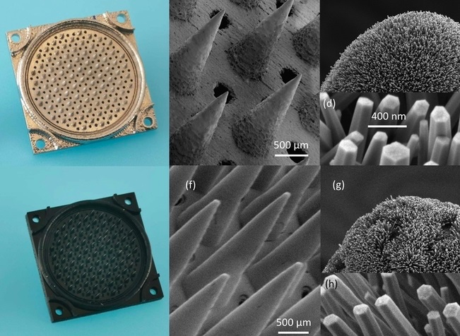 研究人员的3D打印推力器(如图)具有锥形离子发射器 研究人员的3D打印推力器(如图)具有锥形离子发射器