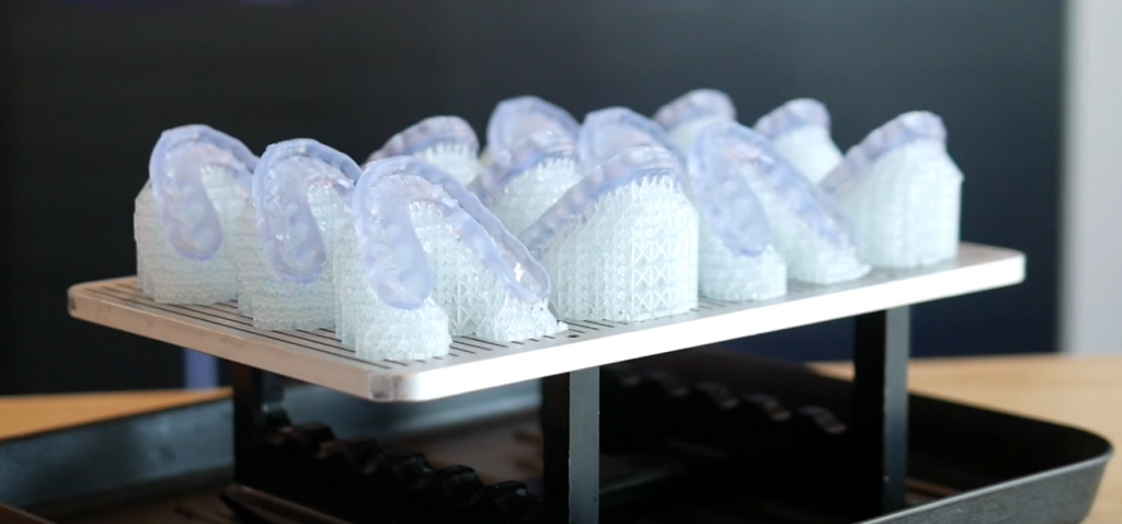 使用KeySplint Soft树脂打印的3D正畸模型 使用KeySplint Soft树脂打印的3D正畸模型