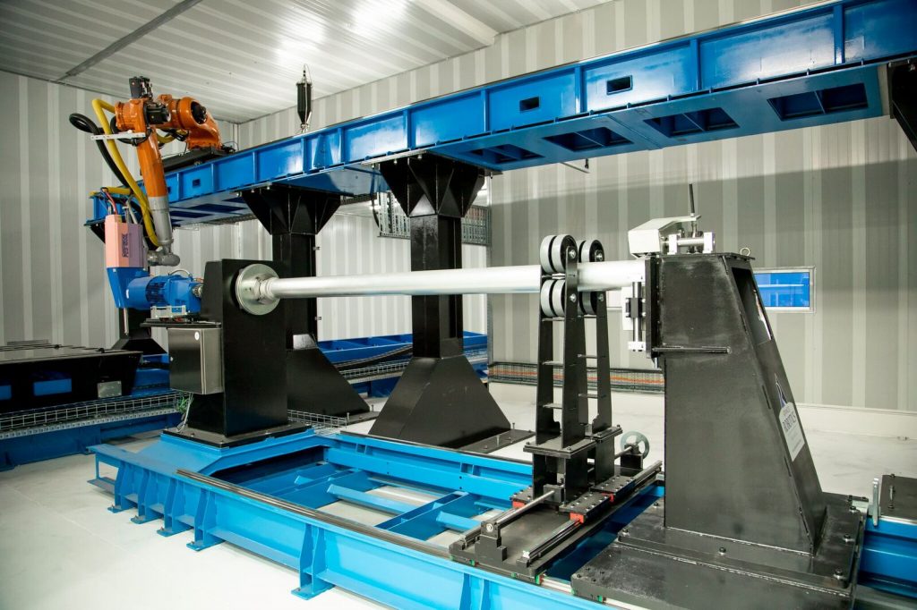 一台9 x 3 x 1.5米的Titomic Kinetic Fusion 3D打印机 一台9 x 3 x 1.5米的Titomic Kinetic Fusion 3D打印机