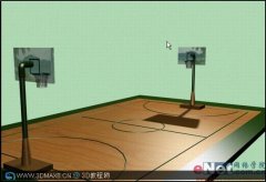3Dmax制作篮球场建模教程(3Dmax建模教程)