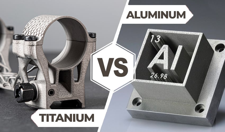 横向对比：3D打印最常用的金属材料钛合金VS铝合金