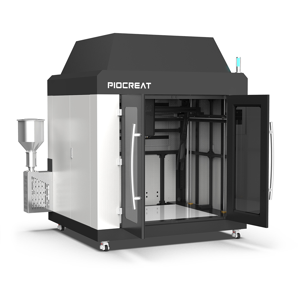 成型尺寸超1米，Piocreat3D G12工业级颗粒机3D打印成为雕塑工艺品新势力