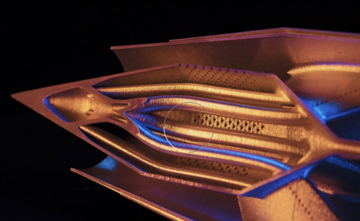 Vibrant无损检测公司评估3D打印的高超音速推进系统零件