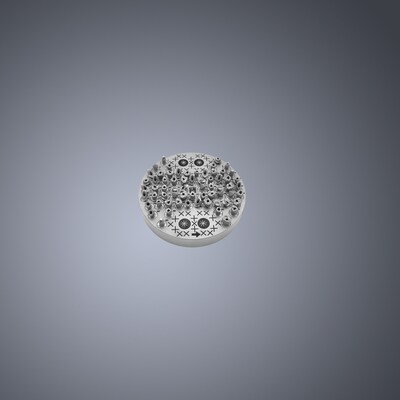 图二:由通快TruPrint设备打印的个性化牙基台