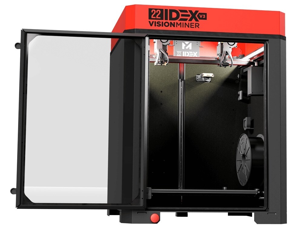 Vision MinerƳҵFDM3Dӡ22 IDEX